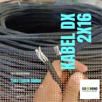 Kabel Twisted PLN LVTC NFA DX SR 2x16 mm APOLLO atau SUTRADO Meteran