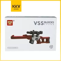 KKV Jike Building Blocks Gun / Mainan Balok Susun Pistol JK-JM006-02