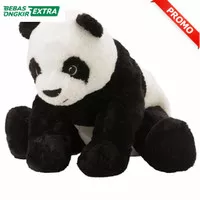 ORI Boneka Binatang Karakter Panda Lucu Imut Halus 30cm