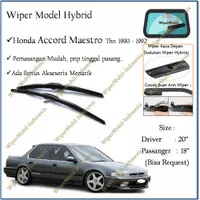 Wiper Hybrid Kaca Mobil Honda Accord Maestro 1990 1991 1992