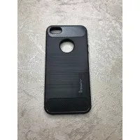 YKCS 0323 iphone 5 5s soft case silicone hitam black IPAKY matte TPU