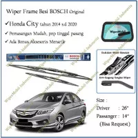 Wiper Frame Besi Honda City 2013 2014 2015 2016 2017 2018 2019 2020