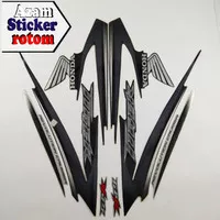 striping honda tiger 2009 revo hitam AZm