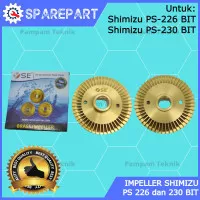 Kipas Impeller Kuningan Shimizu PS 226 dan 230 BIT Sparepart Pompa Air