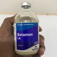 100ml BETAMOX LA obat INFEKSI PERCERNAAN Hewan Ternak Kambing Sapi