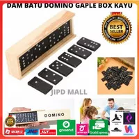 Kartu Dam Batu Gaple Domino Box Kayu Set Exclusive 111