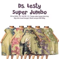 Daster Jumbo Super 140 Payung Besar Big Size Super Ld Katun LESTY