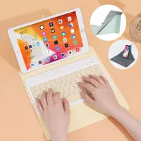 Stand Keyboard iPad Mini 1 2 3 4 5 6 7.9 Cute Warna Case Cover Sarung