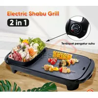 ELECTRIC HOTPOT / STEAMBOAT & GRILL PAN / BBQ / SHABU ELEKTRIK