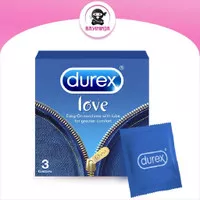 DUREX Kondom Love Isi 3 pcs