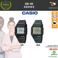 JAM TANGAN WANITA CASIO DB-36 SERIES DB-36-1A / 9A DIGITAL ORIGINAL