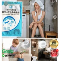 Alas Duduk Toilet Plastik Anti Air Toilet Seat Cover Anti Bacterial DO