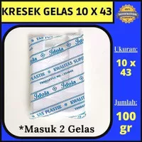 Kresek Gelas 10x43 / Kresek Minuman / Kresek Cup