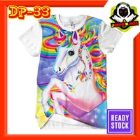 Kaos Unicorn Kuda bertanduk Negeri Dongeng