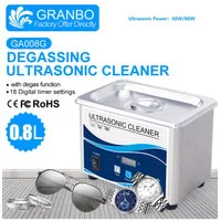Digital Ultrasonic Cleaner 60W 80W Sonicator Bath 40Khz Degas for