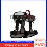 Newlanrode Climbing Safety Belt Half Body Harness Waist for Rock High