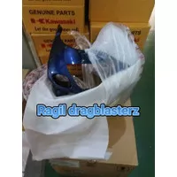 fairing atas ninja rr old biru navy biru Dongker original kawasaki