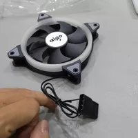 HOT DEALS - Aigo Ring 12CM LED Case Fan Casing Kipas Cooler 120mm 12