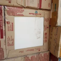 KERAMIK SPECTRUM 40X40 CM KW 1 SUPER WHITE / PUTIH POLOS KW P