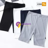 Daleman Wanita - Celana Legging Shortpant Spandek Std & Jumbo