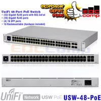 Ubiquiti USW-48-POE UniFi Switch|Gigabit Switch with SFP USW 48 POE