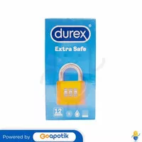 DUREX EXTRA SAFE KONDOM BOX 12 PCS