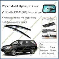 Wiper Hybrid Kaca Mobil Honda CRV CR V CR-V 2001 2002 2003 2004 2005
