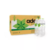 ADES Air Mineral 600ml 1 Karton | 24 Botol x 600 ml | Kemasan Tanggung