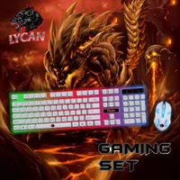 Varro LYCAN EAGLE MARK Keyboard Mouse Gaming LED
