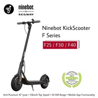 Ninebot KickScooter F25 / F30 / F40 Electric Scooter by Segway