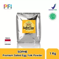 SOPHIE SALTED EGG YOLK POWDER PREMIUM SOPHIE BUBUK TELUR ASIN 1 KG