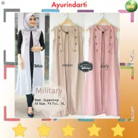 Sfs Military Outer Cardigan Long Cardi Vest Hijab Baju Muslim Wan f6c1