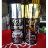 INDO PAINT - CAT SEMPROT PILOK RJ LONDON - WARNA GOLD 18 KT & CROME -