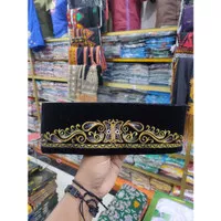 Peci | songkok bordir khas Aceh | kupiah bordir emas khas aceh