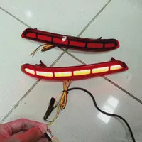 Lampu reflektor bemper belakang Inova reborn 2016-2021 model kotak2