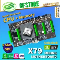 Mining Motherboard X79 ?- Riserless 5 GPU for RTX 3060 LHR Unlocked