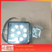 Lampu Kerja LED 24volt 9Mata Exavator Lampu Alat berat