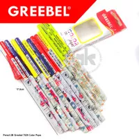 Pensil 2B Greebel 7029 Color Pops -Pencil Kayu Sekolah Ujian Komputer