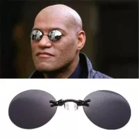 New Lensa Klip Kacamata Clip-on Sunglasses Matrix Morpheus WE548 102