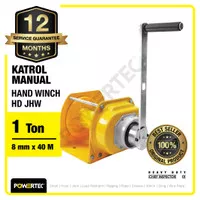 Hand Winch / Boat Winch / Katrol Manual 1 Ton JHW HD POWERTEC