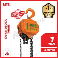 Chain Block / Takel 1 Ton x 3 Meter VITAL