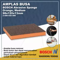 Amplas Busa 98x120x13mm Orange Remove S473 Medium Sponge Abrasive