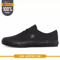 SEPATU SKATE DC SHOES ORIGINAL TRASE TX BLACK ADYS300656-3BK