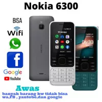 LRR205- Nokia 6300 4g wa yautobe facbook wifii