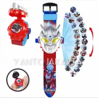 JAM TANGAN ULTRAMAN ZERO ANAK LAKI LAKI PROYEKTOR