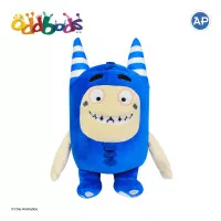 Oddbods Pogo Plush Toys Boneka - Blue / Biru (Tinggi 30cm)