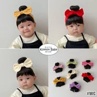 Bandana Wig Korea Poni Rambut Topi Bayi Newborn Anak Catalog JNWG WC