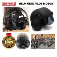 Helm Unik Pilot Motor Retro Elegan 118132