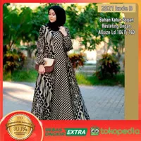 Dress Batik / Gamis Batik Bolero / Gamis Modern / Dress Batik Wanita