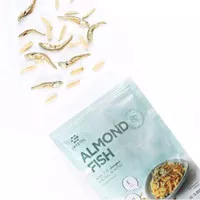 Ikan Teri Jengki Kacang Almond Premium / Almond Fish Snack Sudah BPOM